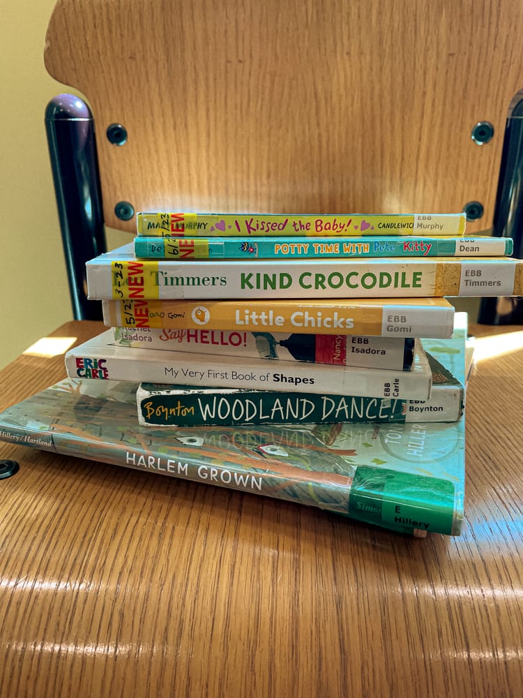 Tiny Stacks: Library Haul – Kind Crocodile & Shapes